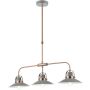 Dar Lighting Liden LID0339 Stropná lampa 3x40w/e14 ip20