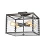 Elstead Lighting Louvre LOUVRE-4F Stropné svietidlo 4x60W/E27
