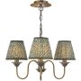 Dar Lighting Lydian LYD0363-EST2624 Žiarovka 3x40w/E14