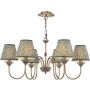 Dar Lighting Lydian LYD0663-EST2624 Žiarovka 6x40w/E14