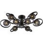 Dar Lighting Lynette LYN4822-21 Stropná lampa 9x40w/g9 ip20