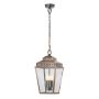 Elstead Lighting MANSION HOUSE MANSION-HOUSE8-BR Závesná lampa 3x60W/E14 IP44