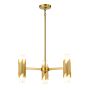 Elstead Lighting Marvele MARVELE6-AB-OPAL Žiarovka 6x40W/E14 IP20
