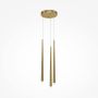 Maytoni CASCADE MOD132PL-L36BSK1 Závesná lampa 3x19W/LED 4000K 1550LM IP20
