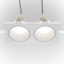Maytoni ZOOM DL033-2-02W Vstavané downlight svetlo 2x50W/GU10 IP65