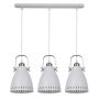 Italux FRANKLIN MD-HN8026S-3-WH+S.NICK Závesná lampa 3x60W/E27