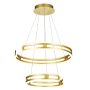 Italux KIARA MD17016002-2A GD Závesná lampa 2x120W/LED 5180LM IP20