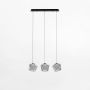 Zuma Line COLORE MD3350B-3BL/C Závesná lampa 3x6W/LED 3000k 402lm