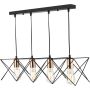 Dar Lighting Midi MID0422 Závesná lampa 4x40w/e27