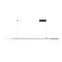 Maytoni HALO MOD005PL-L36BK Závesná lampa 1x48W/LED 4000K 2200LM IP20