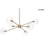 King Home AURA MSE1501100402 Závesná lampa 6x25W/E14