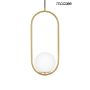 King Home AURELIA MSE010100302 Závesná lampa 1x40W/E14 IP20