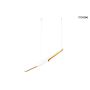 King Home CONTEO MSE010100351 Závesná lampa 2x40W/E27 IP20
