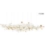 King Home FLORA MSE1501100483 Závesná lampa 20x40w/G9