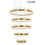 King Home GHIA MSE1501100396 Závesná lampa 233w/LED 3000K 18640lm