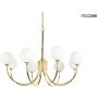 King Home GRACIA MSE1501100581 Závesná lampa 17W/LED 3000K 1360lm