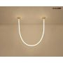 King Home LASSO MSE1501100441 Závesná lampa 40w/LED 3000K - 4000K 3200lm