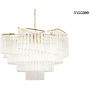 King Home LUMA MSE1501100569 Závesná lampa 15x40w/E14