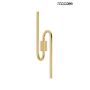 King Home MACAROON MSE010100376 Stena svietidlo 1x5,5W/LED 3000K 440LM IP20
