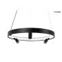 King Home MOOSEE CIRCLE SPOT BLACK MSE010100162 Závesná lampa 1x3W/LED 3000K 3800LM IP20