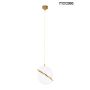 King Home MOOSEE GLOBE MSE010100239 Závesná lampa 1x60W/E27 IP20