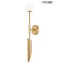 King Home MOOSEE LUCCA MSE010400205 Stena svietidlo 2x40W/G9 IP20