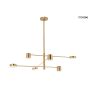 King Home MOOSEE PIAZETTA MSE010100124 Závesná lampa 6x6W/LED 3000K 2900LM IP20