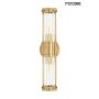 King Home MOOSEE PILAR TWIN MSE010400193 Stena svietidlo 2x40W/E14 IP20
