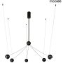 King Home OCTO MSE1501100492 Závesná lampa 17W/LED 3000K 1360lm