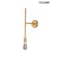 King Home RIVA MSE010100394 Stena svietidlo 1x40W/E27 IP20