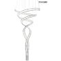 King Home WAVE CORDON MSE1501100194 Závesná lampa 115W/LED 3000K 9200lm