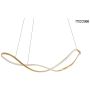 King Home WAVES MSE1501100593 Závesná lampa 34W/LED 3000K 2720lm