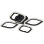 Zuma Line ILLUMIA MS236040R-BK Stropná lampa 4x30W/LED 3000-6000k 2200lm