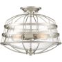 Quoizel MARITIME QZS-MTE1716BN Stropná lampa 3x60W/E27