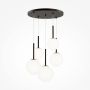 Maytoni BASIC FORM MOD321PL-05B Závesná lampa 5x40W/E14 IP20