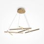 Maytoni LINE MOD016PL-L75MG3K Závesná lampa 6x79W/LED 3000K 3100LM IP20