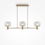 Maytoni VISION MOD411PL-03G Závesná lampa 3x60W/E14 IP20