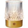 Zuma Line CRYSTAL NHTD-N08-G Stolná lampa 1x1W/LED 3000k 110lm