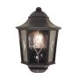 Elstead Lighting NORFOLK NR7-2-BLK Stena svietidlo 1x60W/E27 IP43
