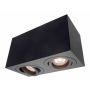 Light Prestige Lyon LP-5881/2SM BK Natáčané downlight svetlo 2x50W/GU10 IP20