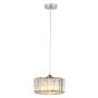 Light Prestige Vetro LP-2910/1P CH round Závesná lampa 1x15W/E27 IP20