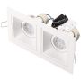 Maxlight HIT H0081 Vstavané downlight svetlo 2x50w/gu10 ip20
