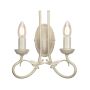 Elstead Lighting OLIVIA OV2-IVORY-GOLD Stena svietidlo 2x60W/E14
