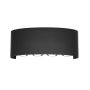 Italux ORTELO OWL-451-4-BL Stena svietidlo 1x8W/LED 3000k 738LM IP54