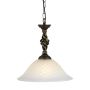 Elstead Lighting PEMBROKE PB-P-BLK-GOLD Závesná lampa 1x60W/E27