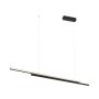 Maytoni Halo MOD005PL-L48BK Závesná lampa 1x48W/LED 2200lm IP20
