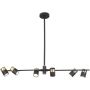 Maxlight PUMA P0409 Stropná lampa 6x5w/gu10 ip20