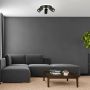 Light Prestige Parma LP-0612/3C Round BK Bodové svetlo 3x50W/GU10 3000K|4000K|6000K IP20