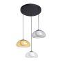 Italux Ainale PND-54637-3-BK-SG Závesná lampa 3x7W/G9 IP20