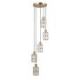 Italux Alma PND-40668-5-HBR Závesná lampa 5x40W/E27 IP20